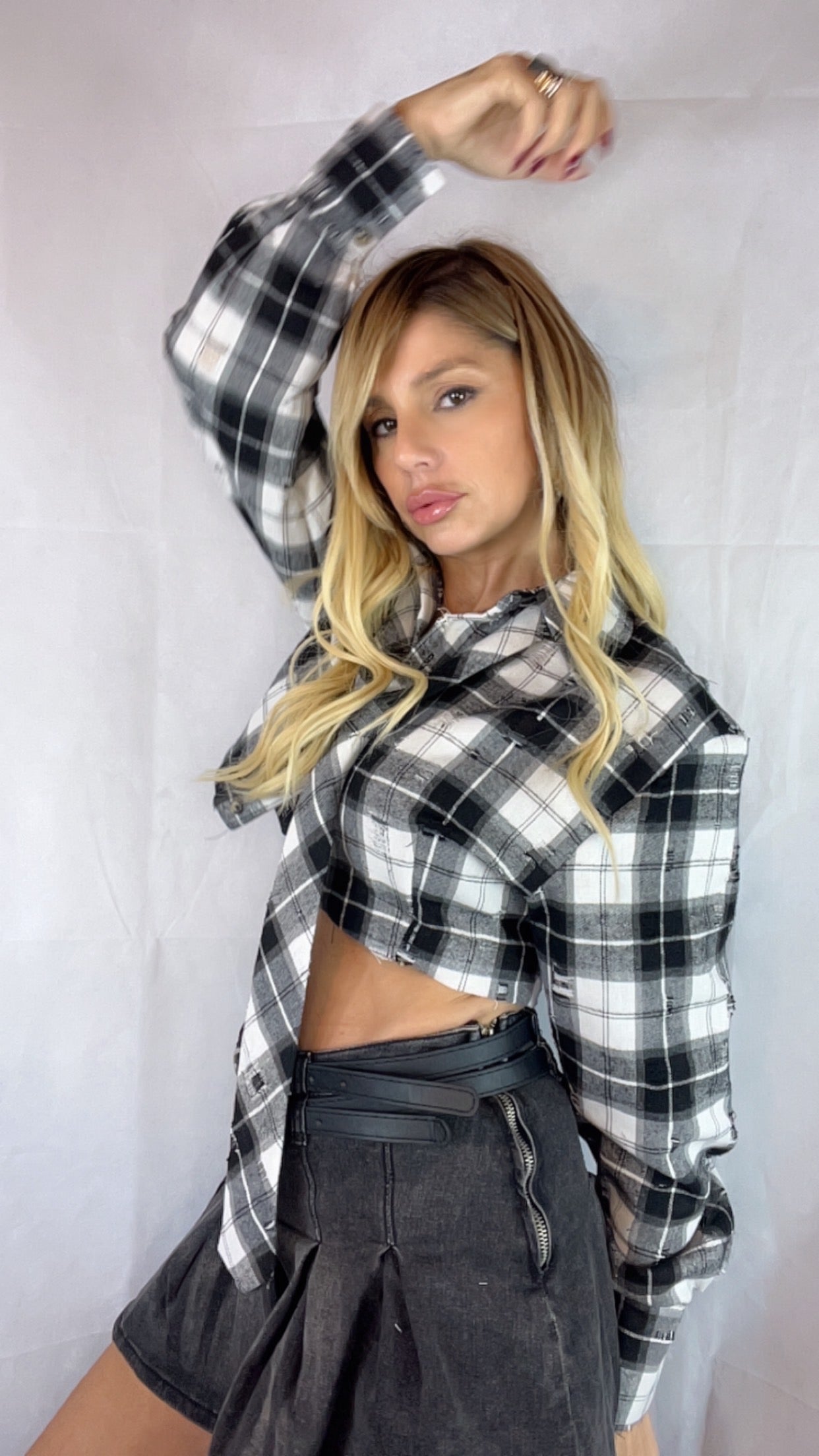 Checkered shirt