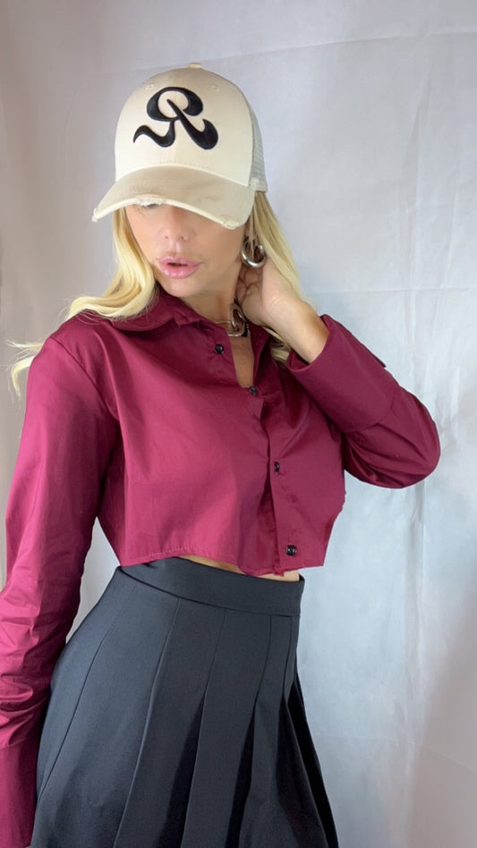 Camicia Bordeaux