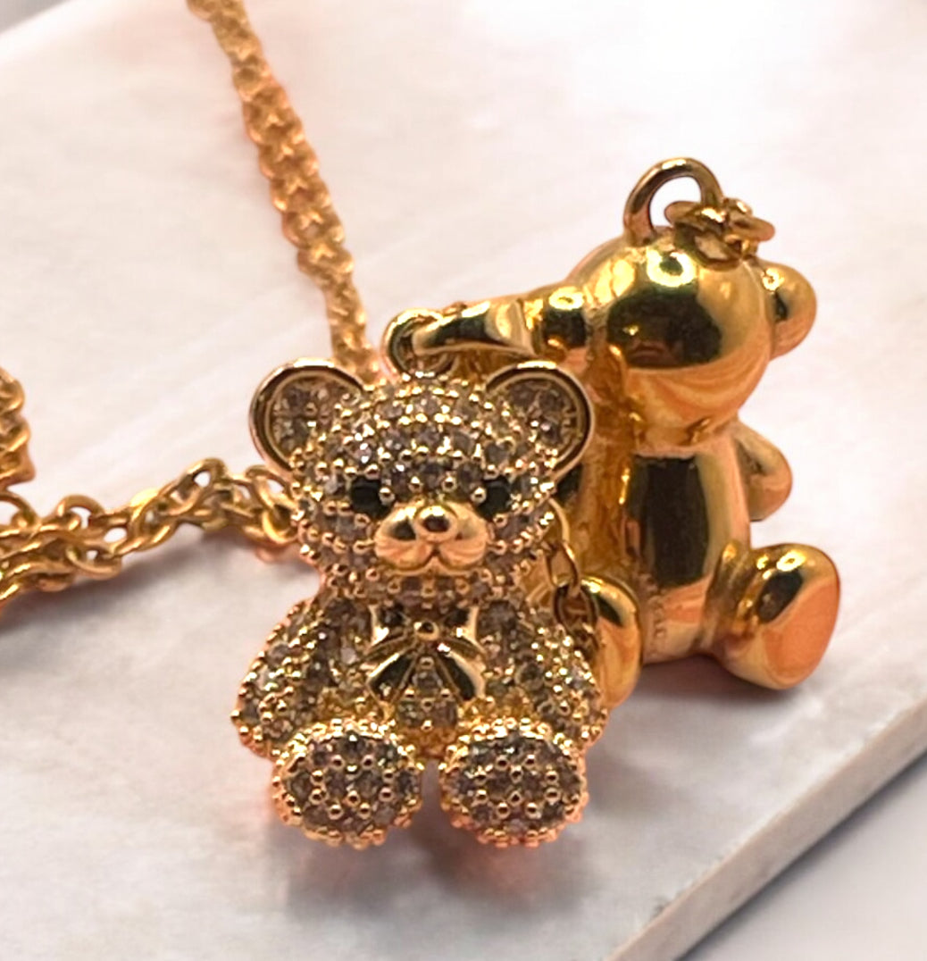 Bear necklace