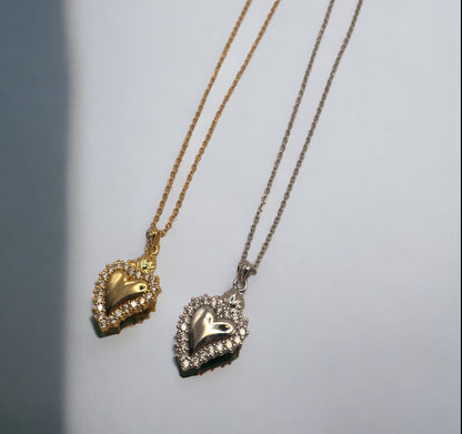 Sacred Heart Necklace Luxury