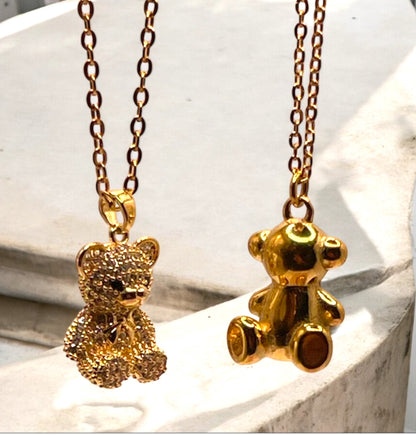 Bear necklace