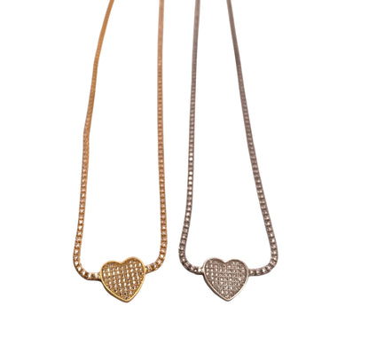 Spank Heart Necklace