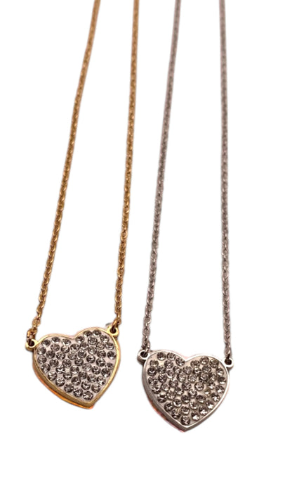 Soft heart necklace