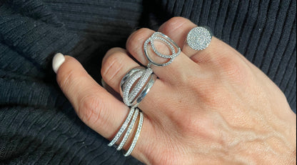 Composer ring pave'