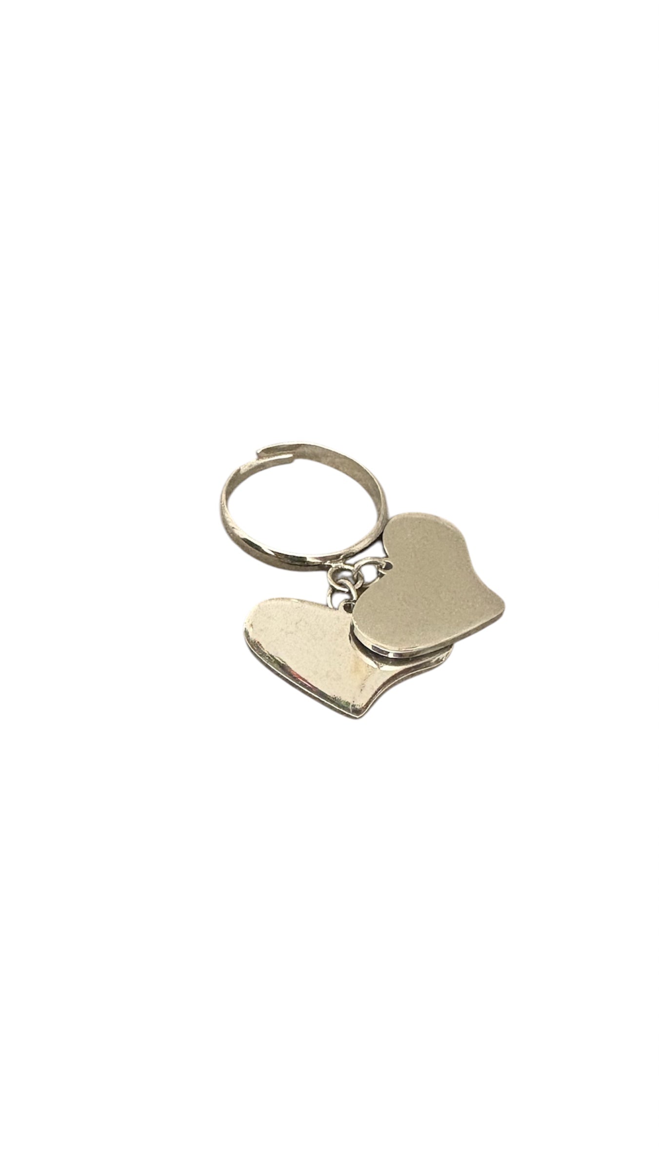 Personalized heart ring