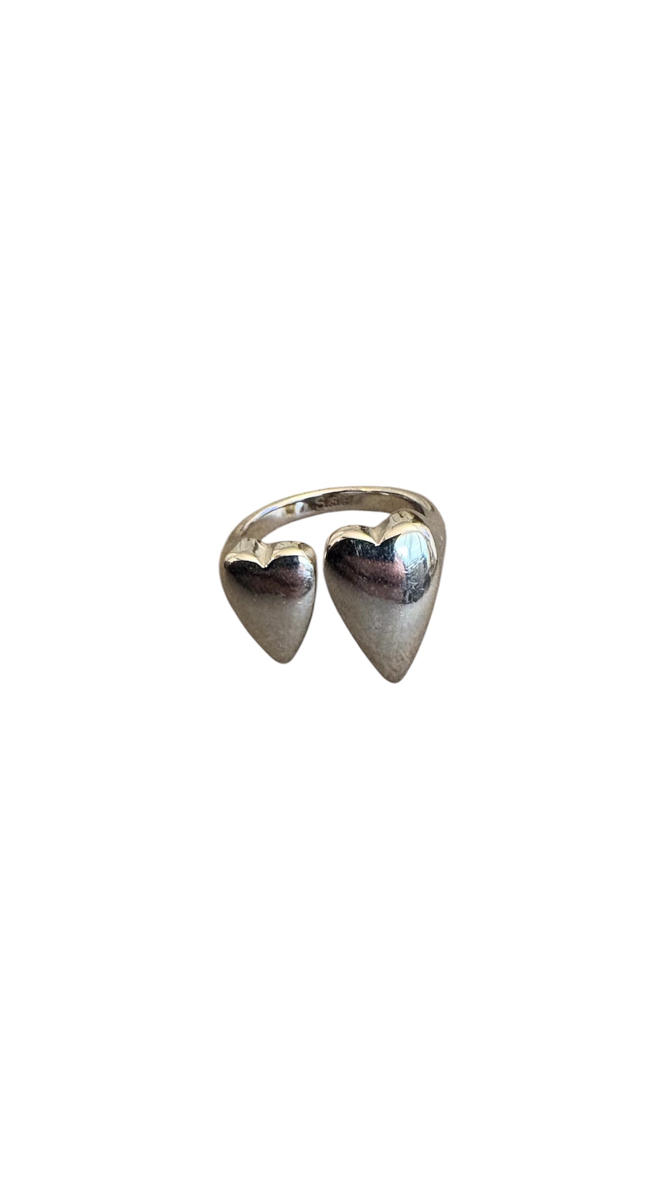 Anello Double Heart