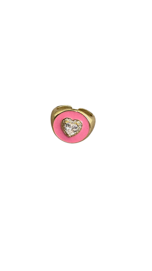 Anello Pink Love