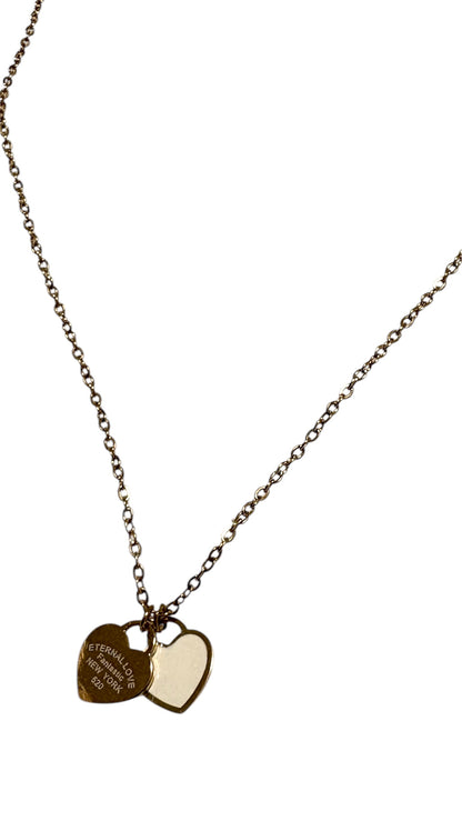 Collana double cuore